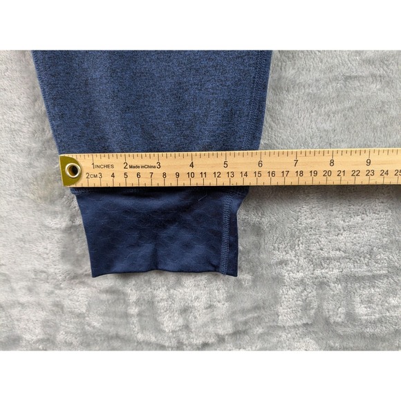 Rabbit Jogger Mens XL Blue Knit Running Stretch Drawstring Cuffed Logo USA Made - Picture 2 of 13